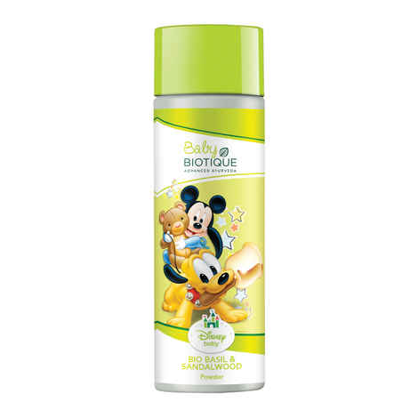 Buy Biotique Disney Baby Bio Basil & Sandalwood Powder (150 ml) - Purplle