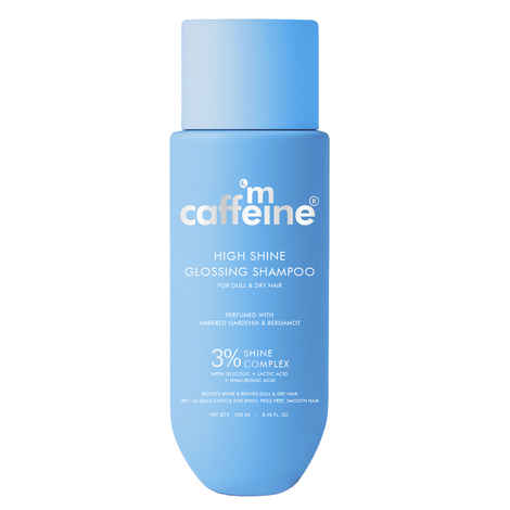 Buy mCaffeine High Shine Glossing Shampoo (250 ml) - Purplle