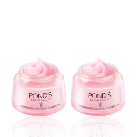 Buy Ponds Bright Beauty Light Cream with UV Filter Niasorcinol Fades Dark Spots Brightens Skin 35 gm (Pack of 2) - Purplle