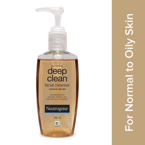 Buy Neutrogena Deep Clean Facial Cleanser (200 ml) - Purplle
