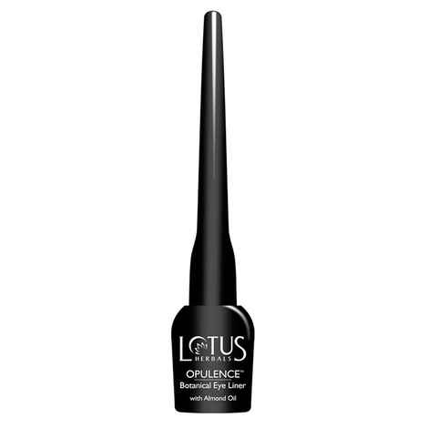 Buy Lotus Make-Up Opulence Botanical Eye Liner Black | Water Proof | Lasts all Day | Pen tip Applicator | 4g - Purplle