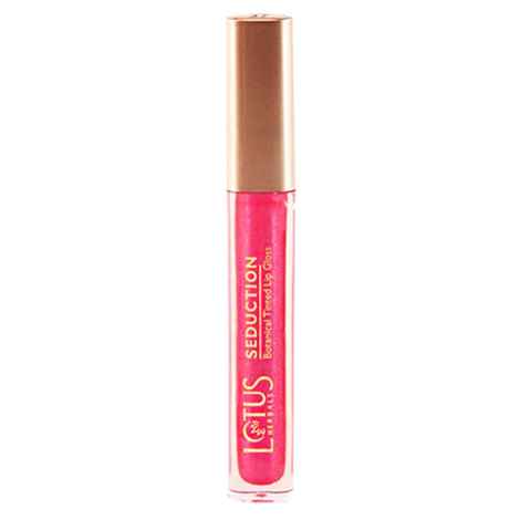 Buy Lotus Herbals Seduction Lip Gloss Candy Floss 37 (4.2 g) - Purplle