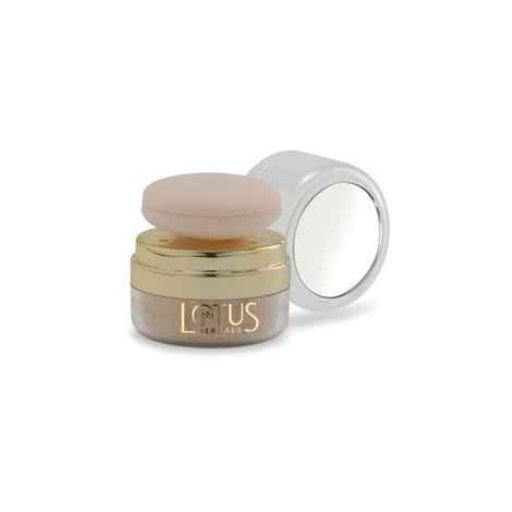 Buy Lotus Make-Up NaturalBlend Translucent Loose Powder Rouge Lustre | SPF 15 | Oil Control | Puff Applicator | 6g - Purplle