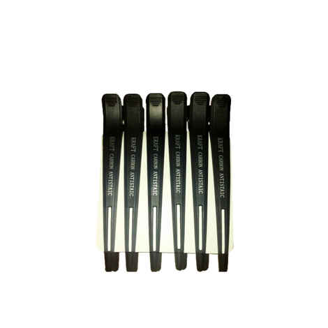 Buy Kraft Section Carbon Clips (Set of 6) - Purplle