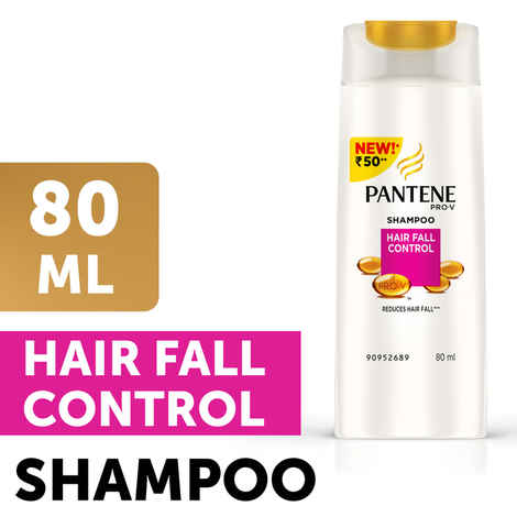 Buy Pantene Hair Fall Control Shampoo (80 ml) - Purplle