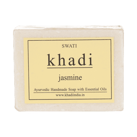 Buy Swati Khadi Ayurvedic Handmade Soap JASMINE - Purplle