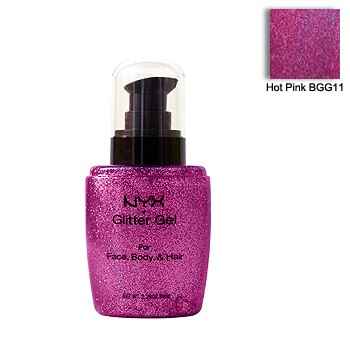 Buy NYX Body Glitter Gel- Hot Pink BGG11 - Purplle