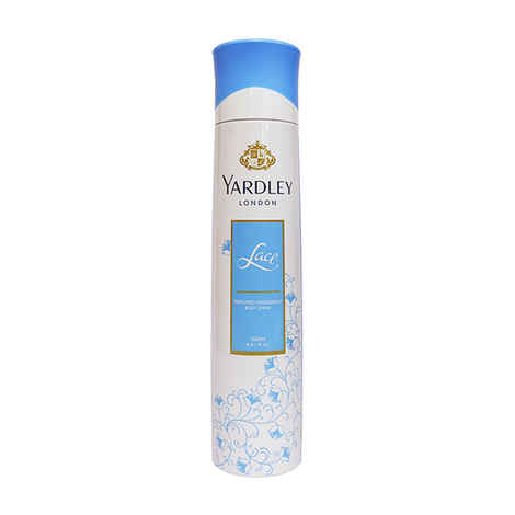 Buy Yardley Lace Perfumed Deodorant Body Spray (150 ml) - Purplle