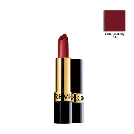 Buy Revlon Super Lustrous Lipstick Rich Raspberry No. 324 - Purplle