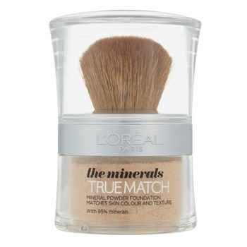 Buy L'Oreal Paris True Match Minerals Foundation SPF 15 Golden Beige W3 (9 g) - Purplle