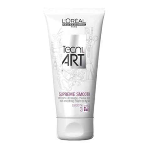 Buy L'Oreal Professionnel Tecni Art Supreme Smooth Nutri Smoothing Cream for Dry Hair (200 ml) - Purplle