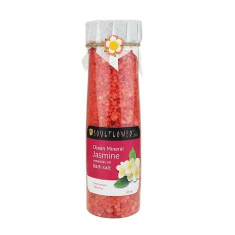 Buy Soulflower Bathset With Jasmine Bathsalt - Purplle
