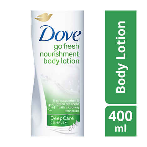 Buy Dove Go Fresh Body Lotion (400 ml) - Purplle