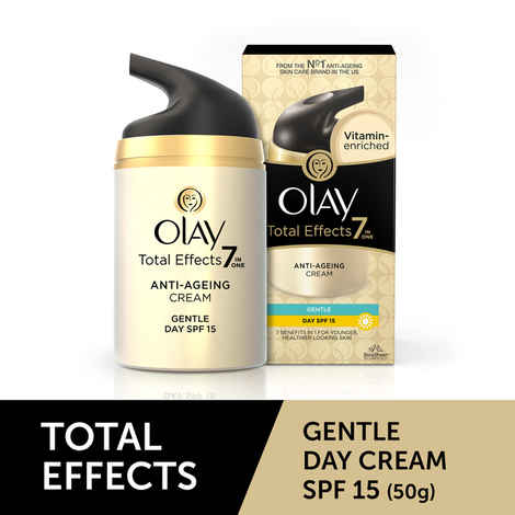 Buy Olay Total Effects 7 IN 1 Anti Ageing Skin Cream Gentle SPF 15 (50 g) - Purplle