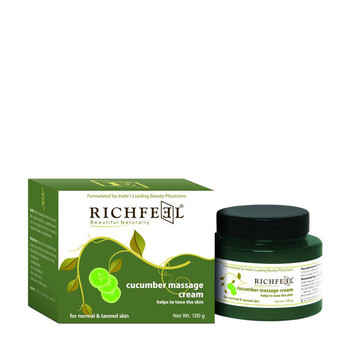 Buy Richfeel Massage Cucumber Cream - Purplle
