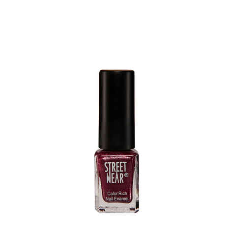 Buy Street Wear Color Rich Nail Enamel Berry Spark 03 (5 ml) - Purplle