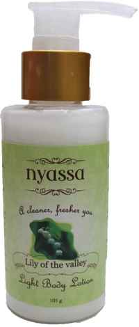 Buy Nyassa Lily of the Valley Light Body Lotion (105 g) - Purplle