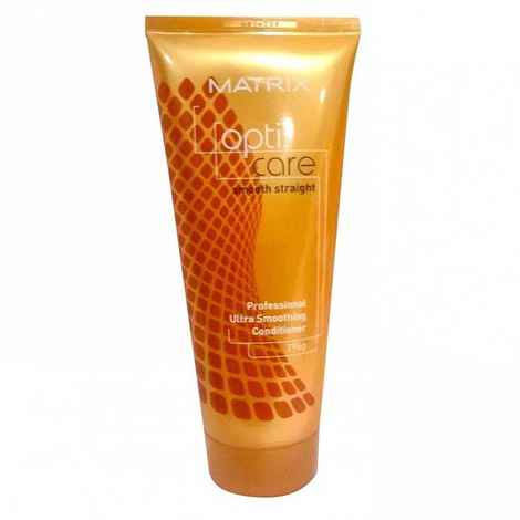 Buy Matrix Opti Care Smooth Stright Professional Ultra Smoothing Conditioner (196 g) - Purplle
