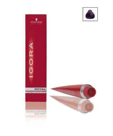 Buy Schwarzkopf IGORA Royal Asian Violet Extra Light Brown 5-99 (60 ml) - Purplle