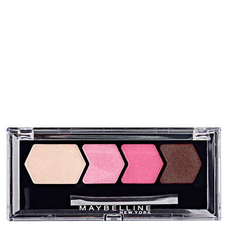 Buy Maybelline Diamond Glow Quad Eye Shadow Wine Pink - Purplle