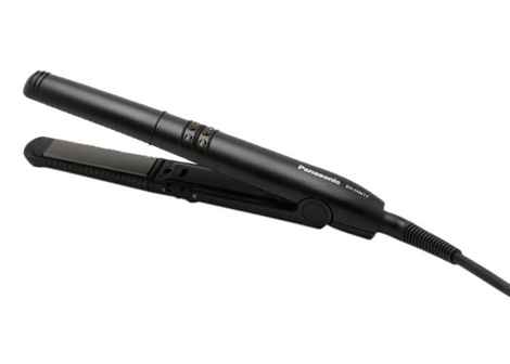 Buy Panasonic EH-HW17 Hair Straightener Cum Curler (Black) - Purplle
