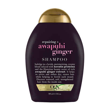Buy OGX (Organix) Awapuhi Ginger Shampoo (385 ml) - Purplle