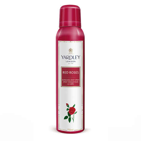 Buy Yardley Red Roses Deodorant (150 ml) - Purplle