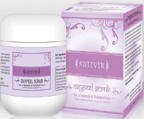Buy Sattvik Organics Oxypeel Scrub (40 g) - Purplle