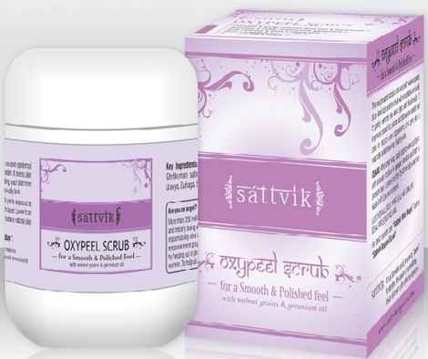 Buy Sattvik Organics Oxypeel Scrub (100 g) - Purplle