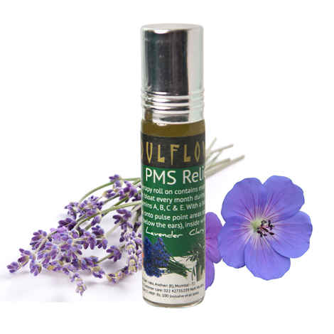 Buy Soulflower Aromatherapy PMS Relief Roll On (8 ml) - Purplle
