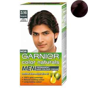 Buy Garnier Color Naturals Men Permanent Hair Colour Cream - Burgundy 3.16 (36 ml + 24 g) - Purplle