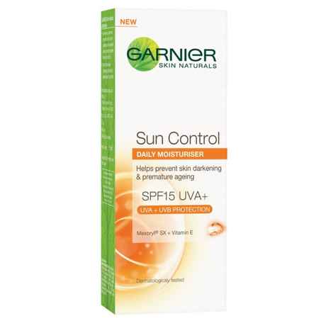 Buy Garnier Skin Naturals Sun Control Moisturizer SPF-15 (50 ml) - Purplle