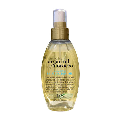 Buy OGX (Organix) Moroccan Argan Oil Weightless Healing Oil Spray (118 ml) - Purplle