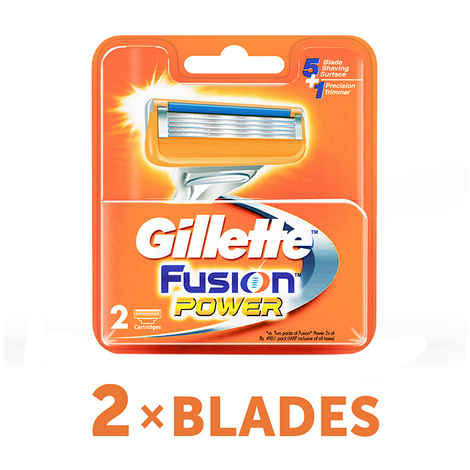 Gillette Fusion Power shaving Razor Blades (Cartridge) 2s pack