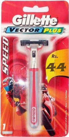 Buy Gillette Vector Plus Razor - Purplle
