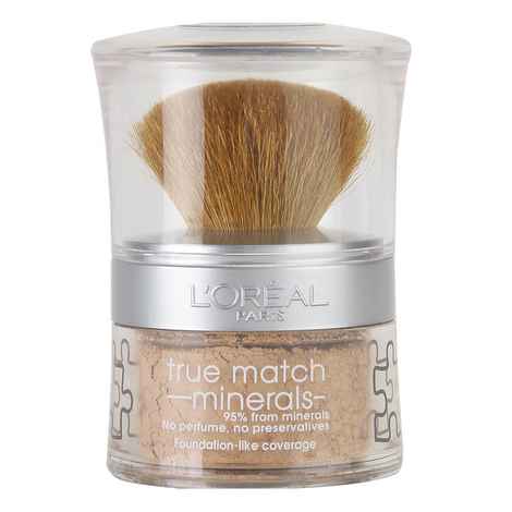 Buy L'Oreal Paris True Match Minerals Foundation SPF 15 Creamy Beige N3 (10 g) - Purplle