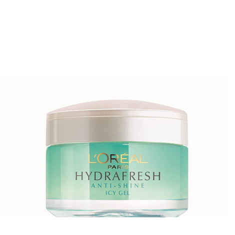 Buy L'Oreal Paris Hydrafresh Anti Shine Icy Gel (50 ml) - Purplle