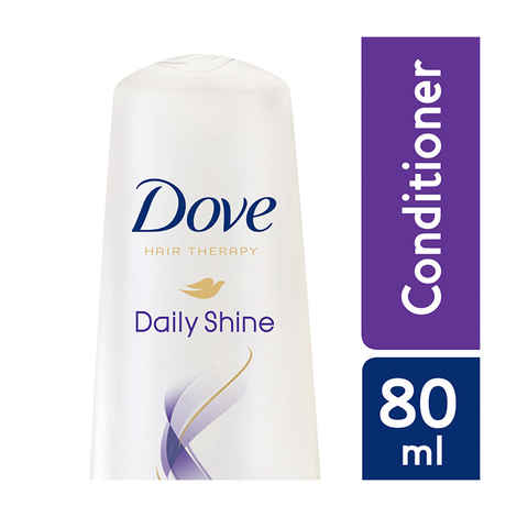 Buy Dove Daily Shine Conditioner (80 ml) - Purplle