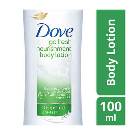 Buy Dove Go Fresh Body Lotion (100 ml) - Purplle