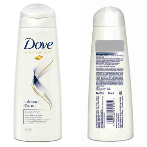 Buy Dove Intense Repair Shampoo (80 ml) - Purplle