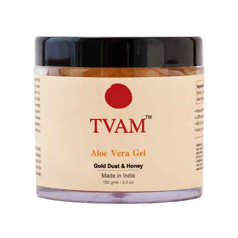Tvam Gold Dust And Honey Aloe Vera Gel 100 G