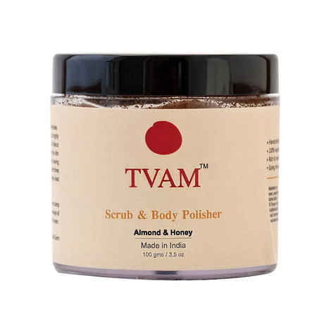 Buy TVAM Almond & Honey Face Scrub Body Polisher (100 g) - Purplle