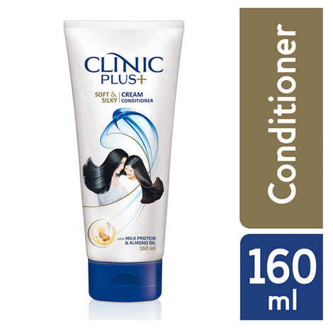 Buy Clinic Plus Soft & Silky Cream Conditioner (160 ml) - Purplle