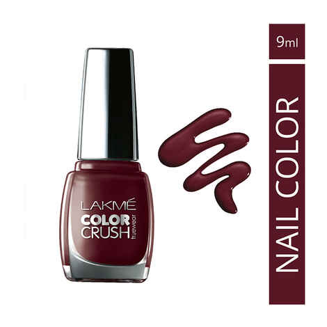 Buy Lakme True Wear Color Crush Nail Color Reds 33 (9 ml) - Purplle