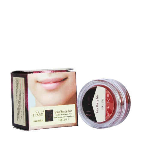 Buy nYah Grape Wine Lip Balm (9 g) - Purplle