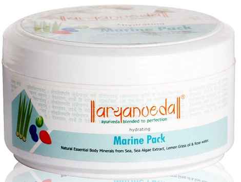Buy Aryanveda Marine Pack For Hydrated Skin (400 g) - Purplle
