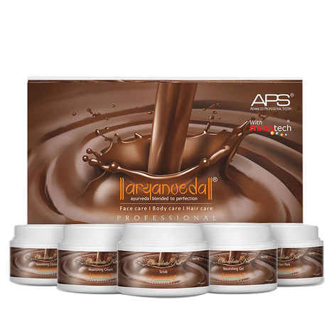 Buy Aryanveda Chocolate Moisturising Kit (510 g) - Purplle