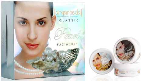 Buy Aryanveda Pearl Facial Kit Classic (400 g) - Purplle