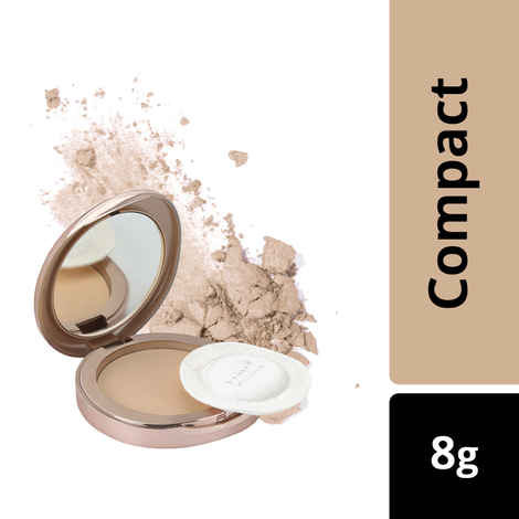 Buy Lakme 9 To 5 Flawless Matte Complexion Compact - Almond (8 gm) - Purplle