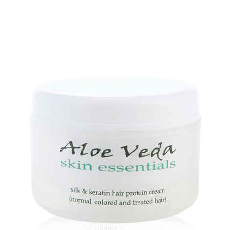 Buy Aloe Veda Silk Keratin Hair Protein Cream 100 g - Purplle